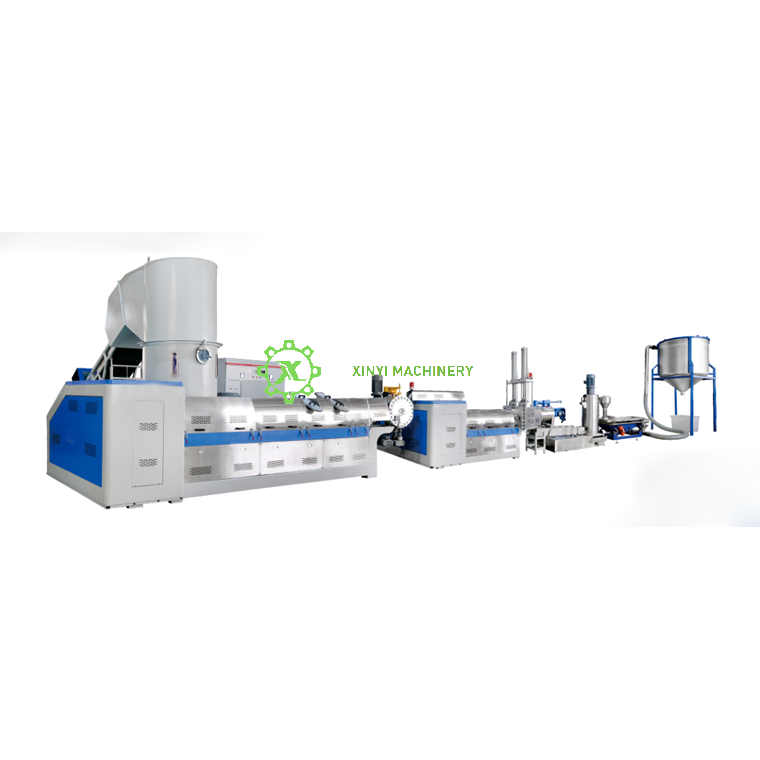 MACHINE DE GRANULATISATION DE PLASTIQUE / LIGNE D'EXTRUSION (DÉCOUPE SOUS L'EAU) XY07002